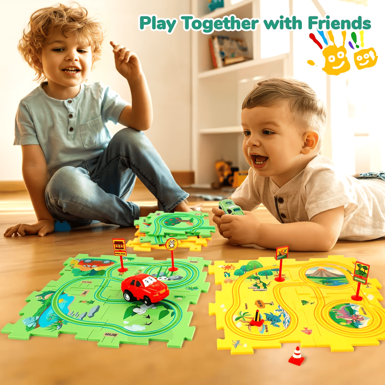 Puzzle Racer Adventure Car Track Set