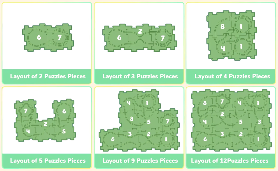 Puzzle Racer Adventure Car Track Set