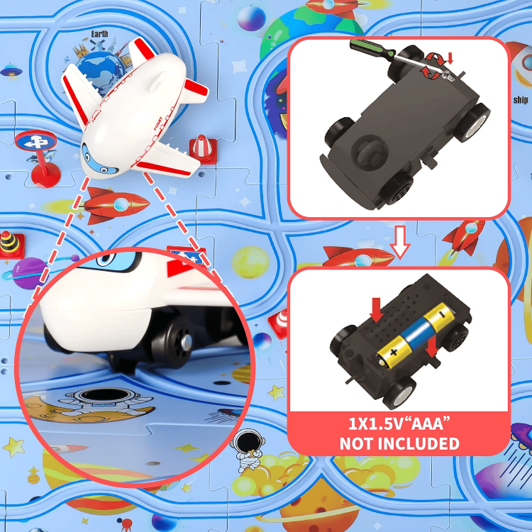 Puzzle Racer Adventure Car Track Set