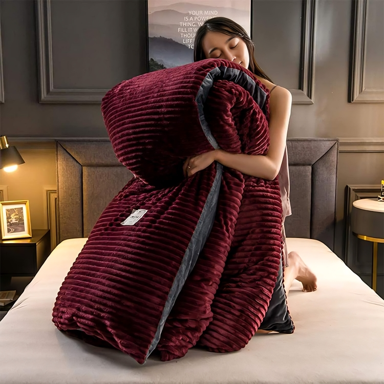 Cosy Corduroy Velvet Quilt Cover Set | 50% OFF + 2x FREE Pillowcases