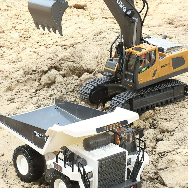 Mega Digger Remote Excavator Toys