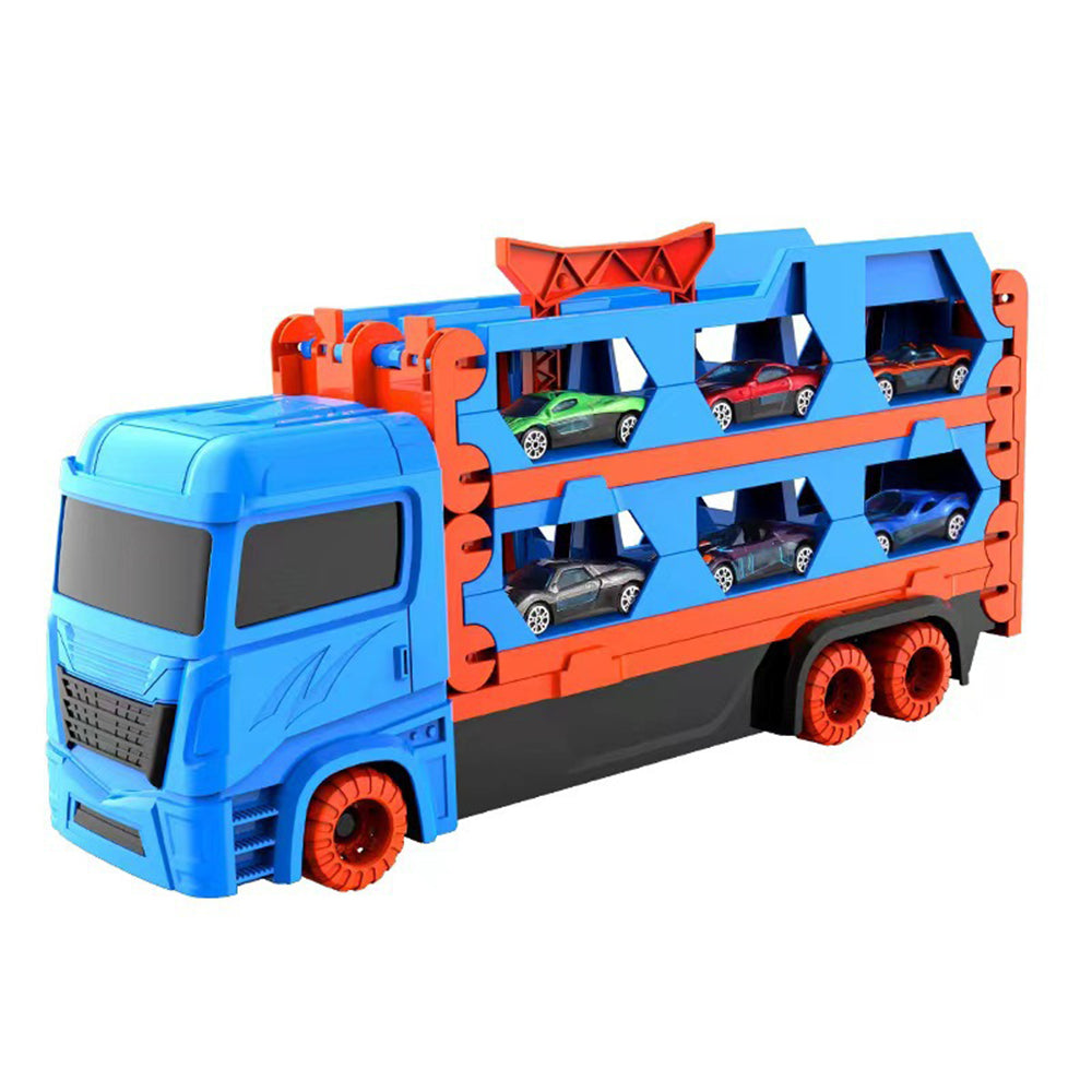 Mega Hauler Racing Adventure Set + Free Mini Cars