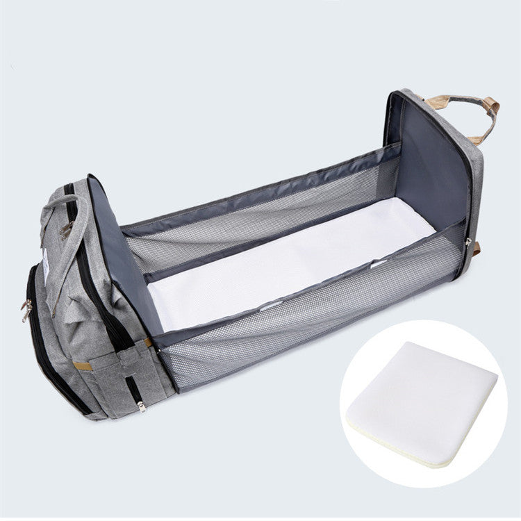 Nuturas™ 2-in-1 Diaper Bag Bassinet