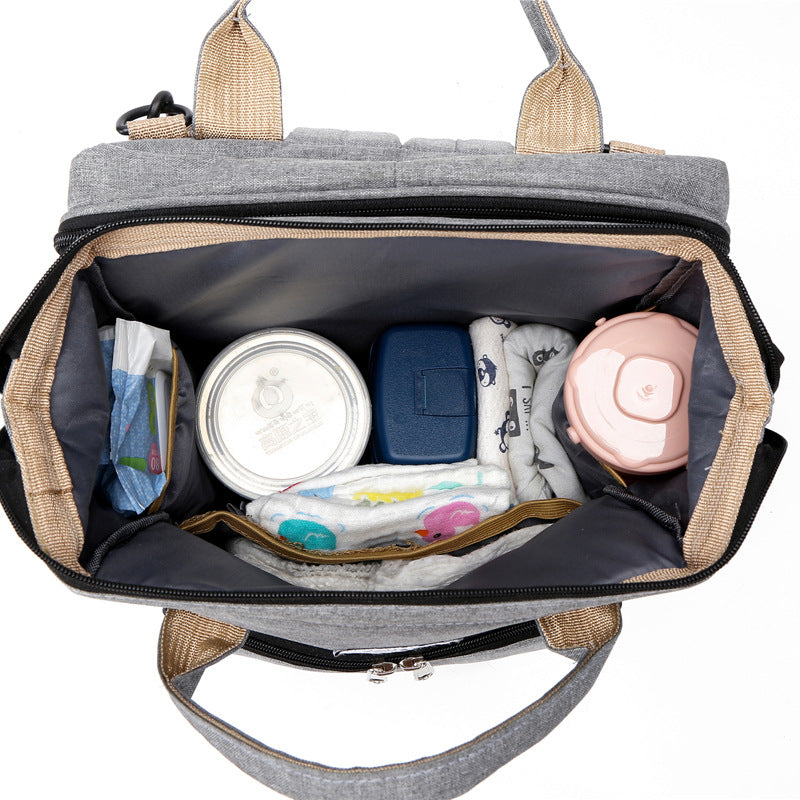 Nuturas™ 2-in-1 Diaper Bag Bassinet